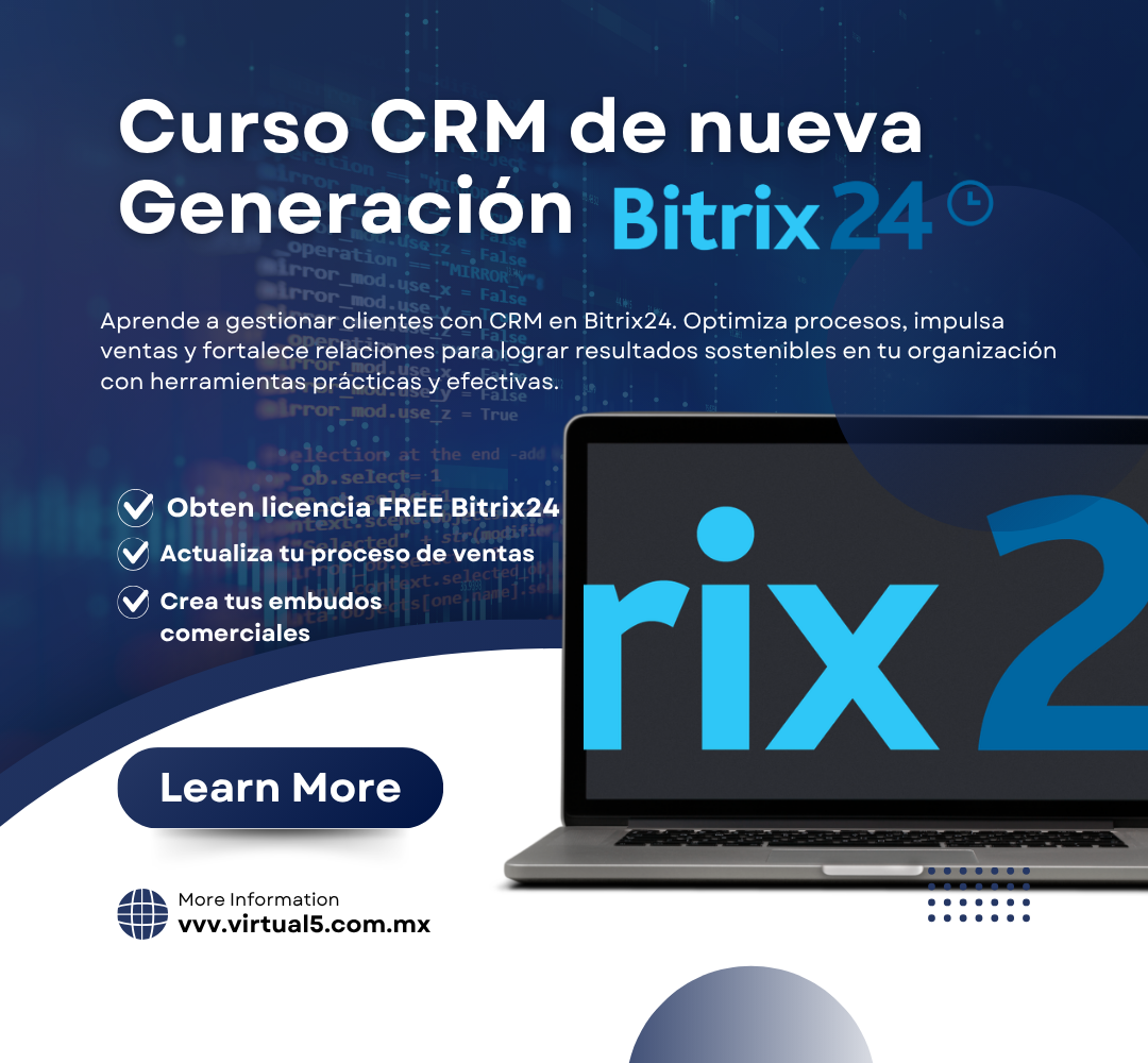Curso CRM de nueva Generación Bitrix24
